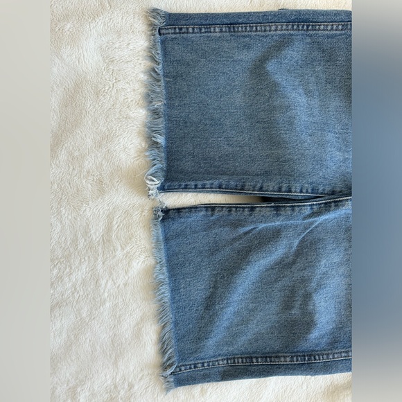 Weekday high waisted wide leg cropped jeans - Picture 10 of 10